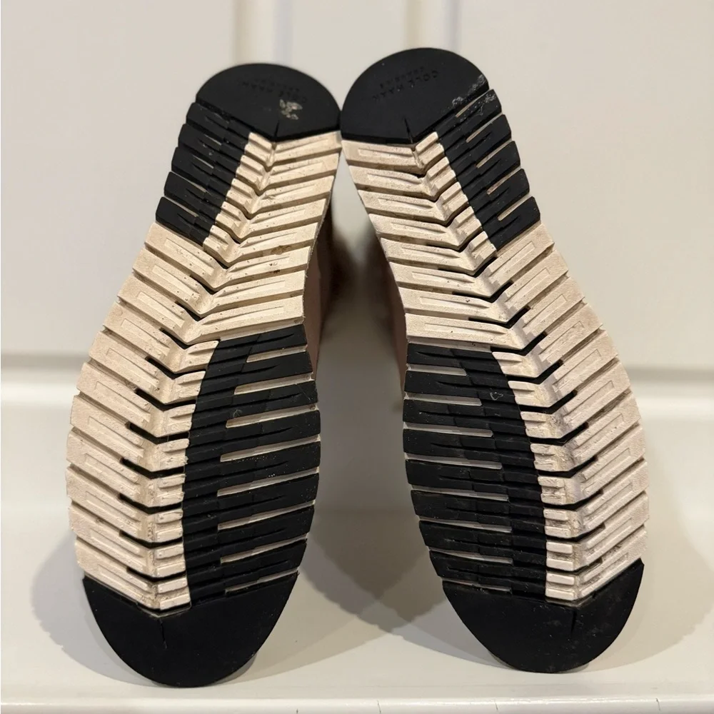 Cole Haan Waterproof Zerogrand Explorer Hiker Boots Womens Sz 9 - Taupe Nubuck - Picture 9 of 10